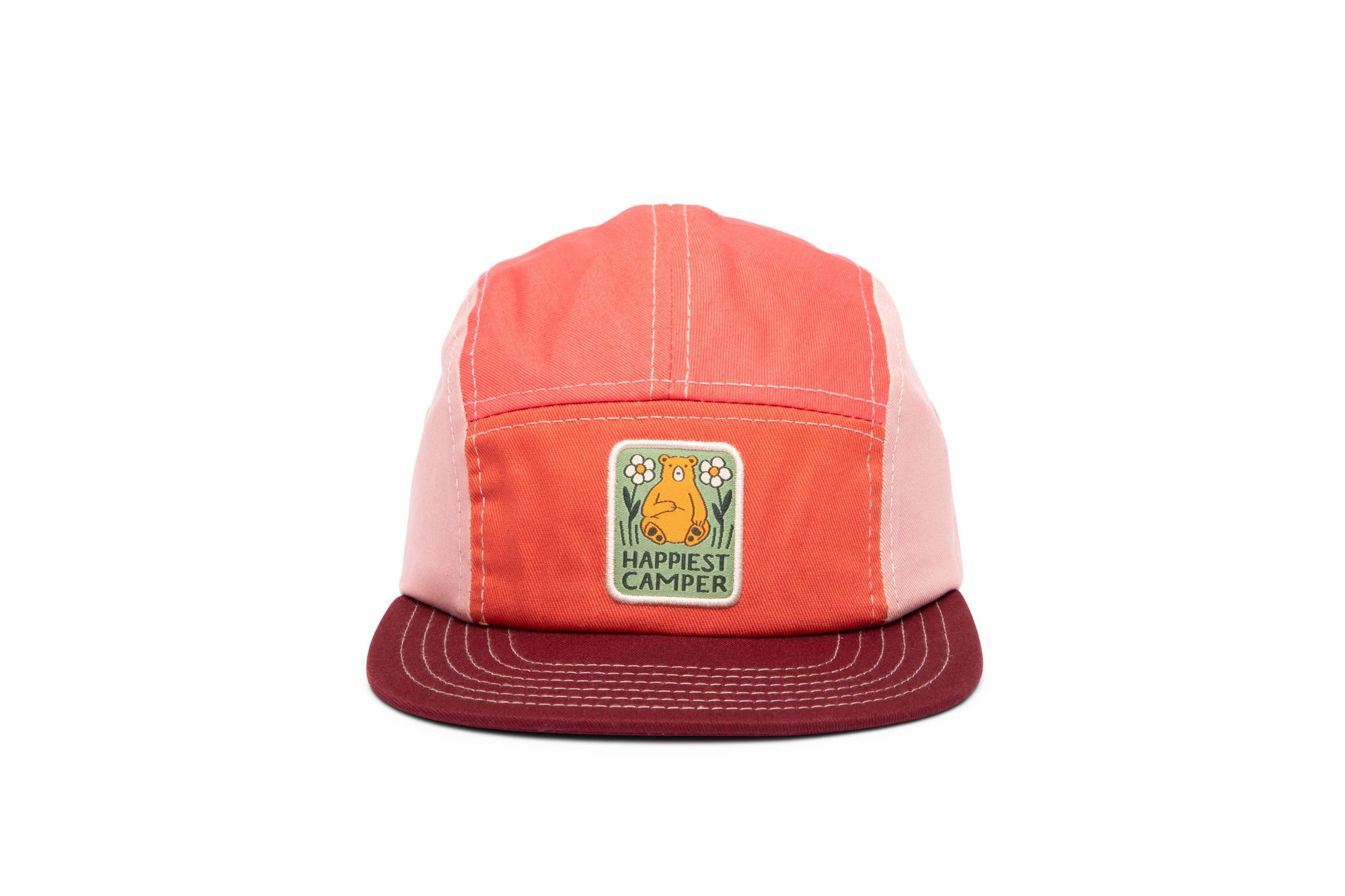 Trek Light- Happiest Camper Bear Baby & Kids Hat