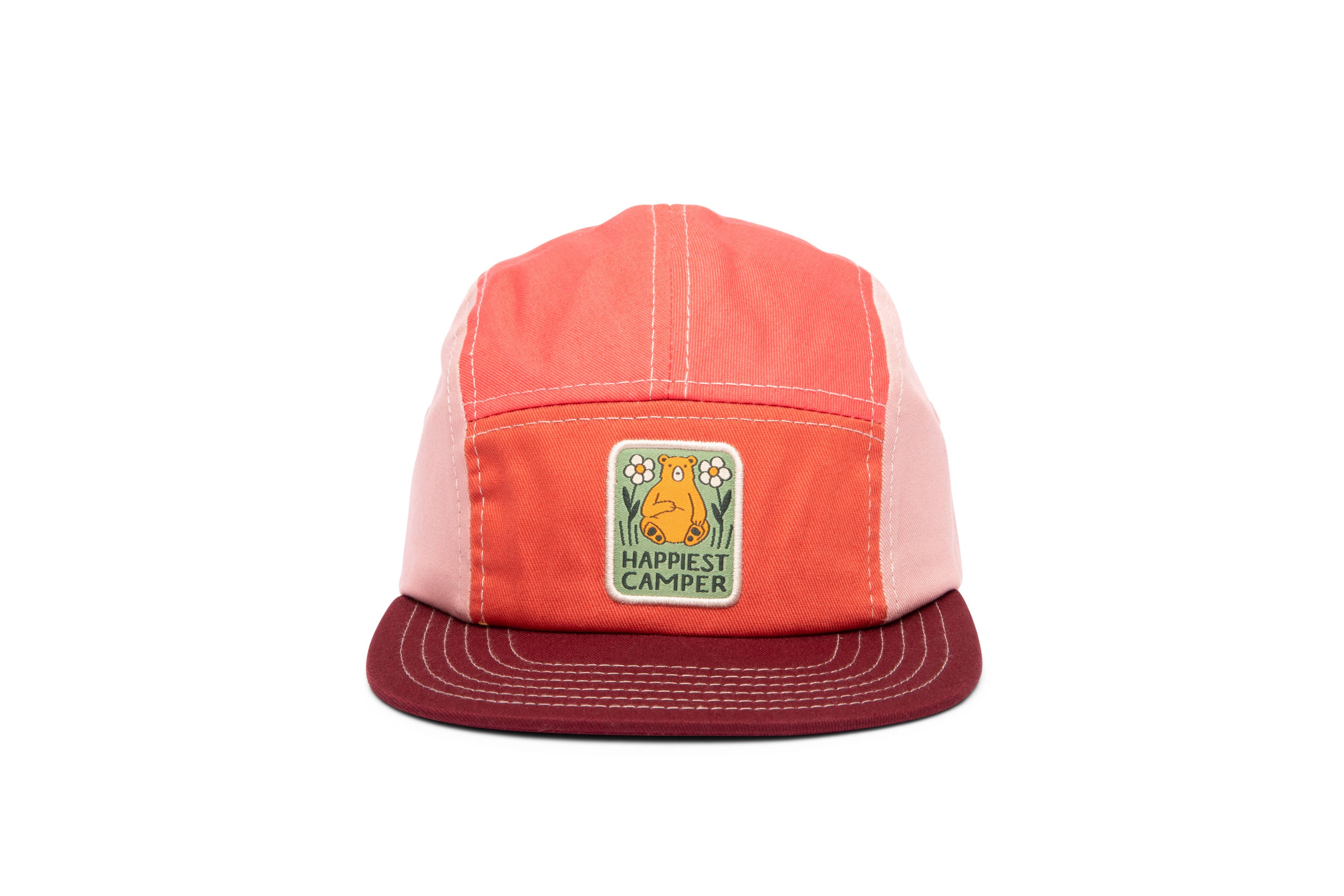 Trek Light- Happiest Camper Bear Baby & Kids Hat