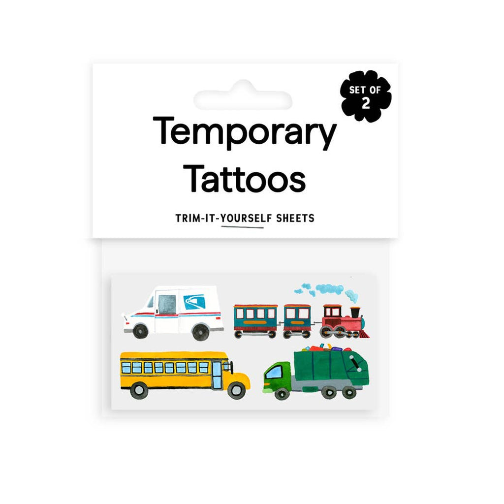 Saint Tattoos- On Wheels Temporary Tattoos