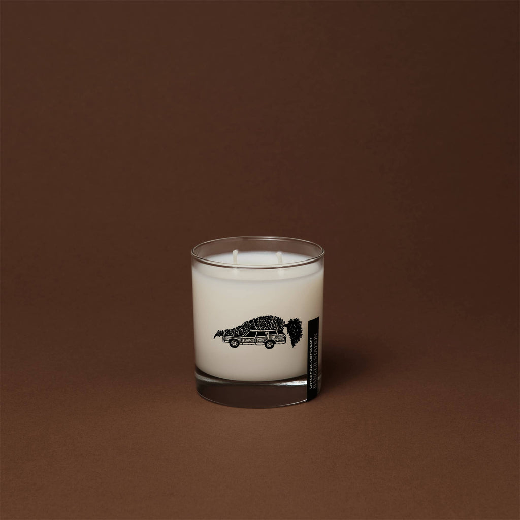 Ranger Station- "Little Full, Lotta Sap" Candle