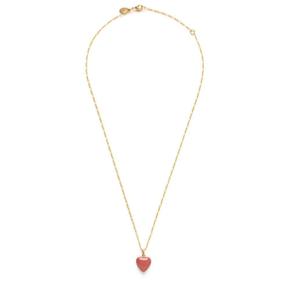 Amano Studio- Small Heart Enamel Locket