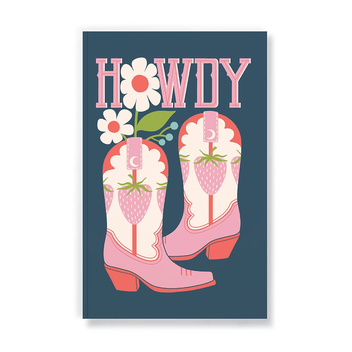 Denik- Strawberry Boots Classic Layflat Notebook