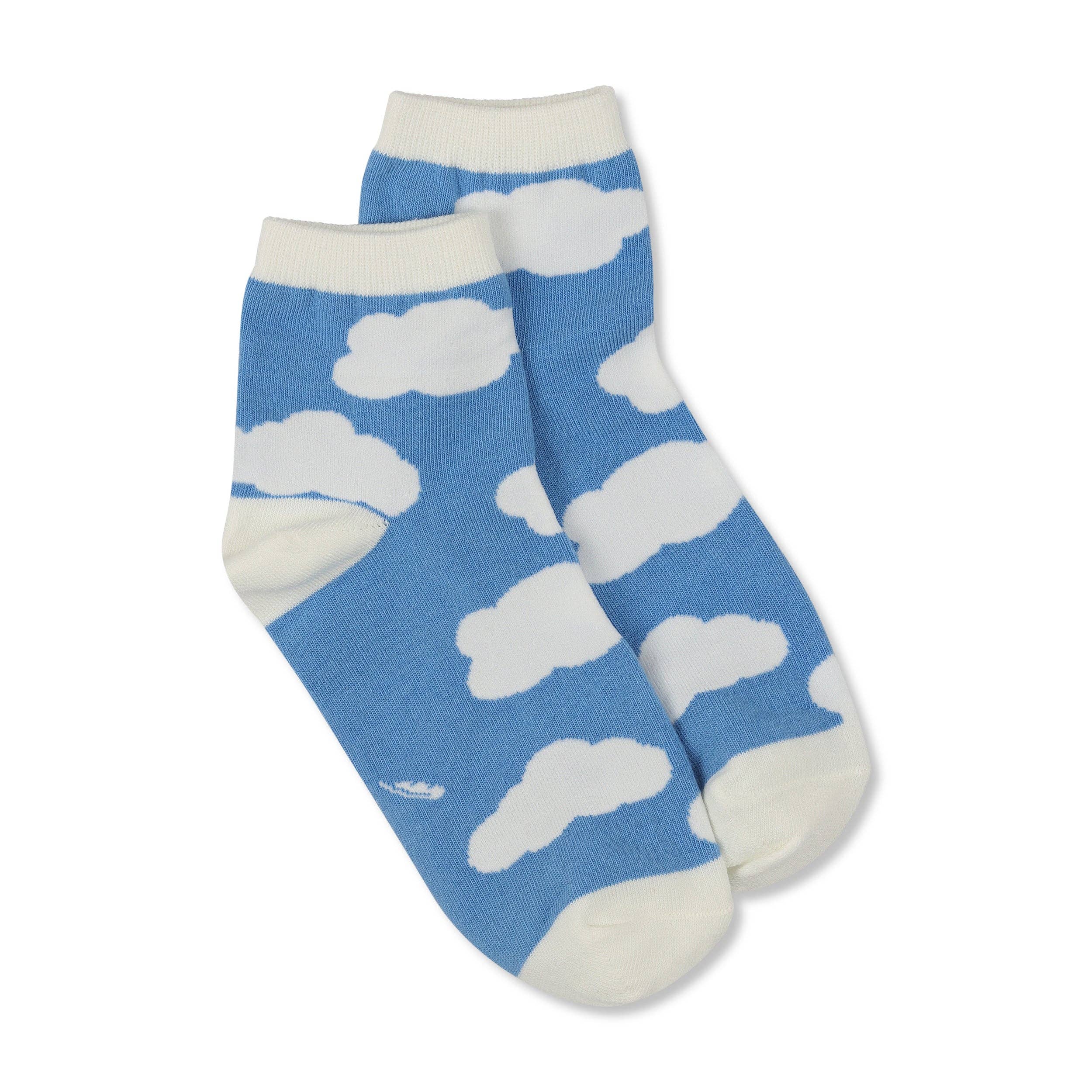 Lucky Feather- Sockspirations - Above the Clouds