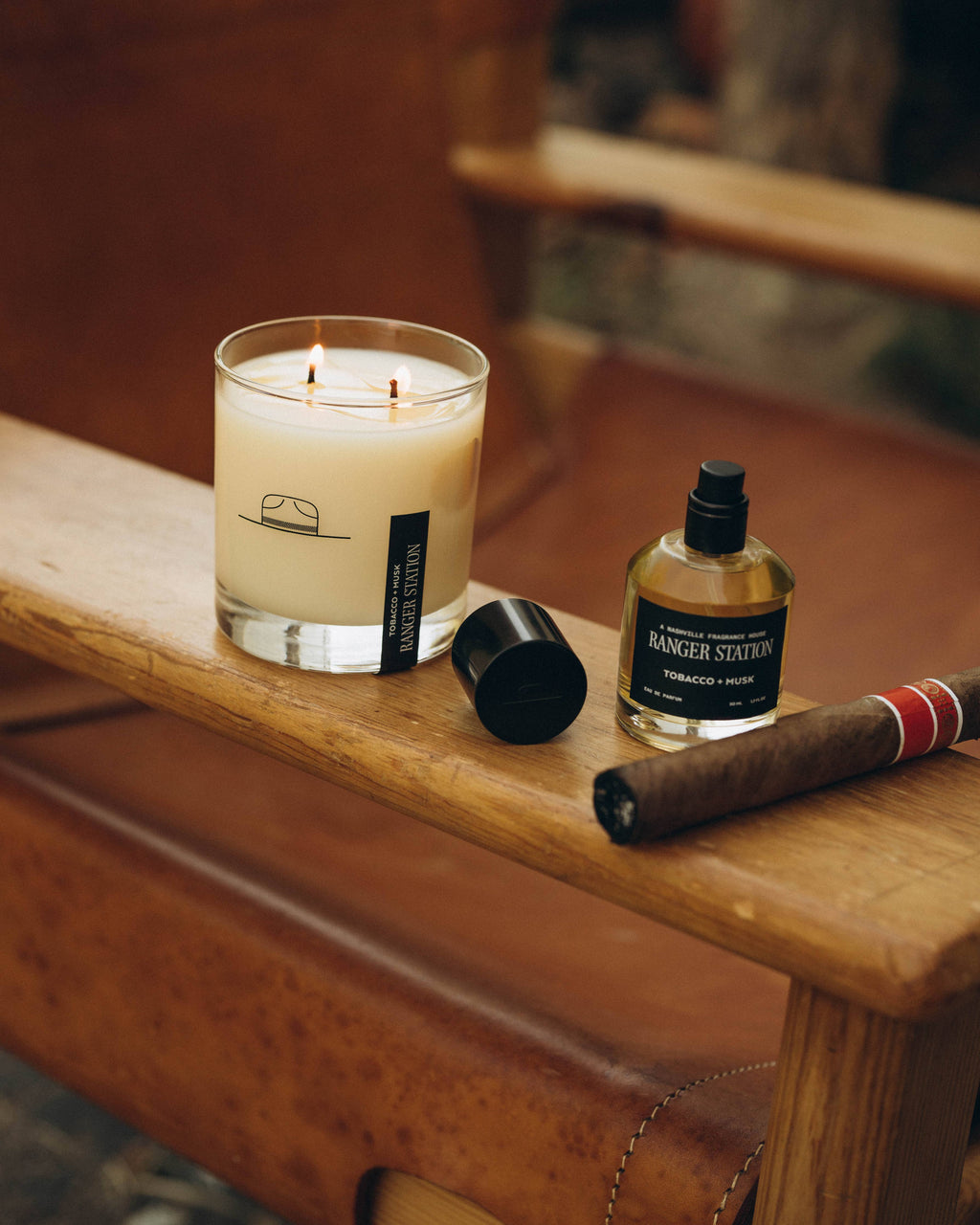 Ranger Station- Tobac + Musk Candle