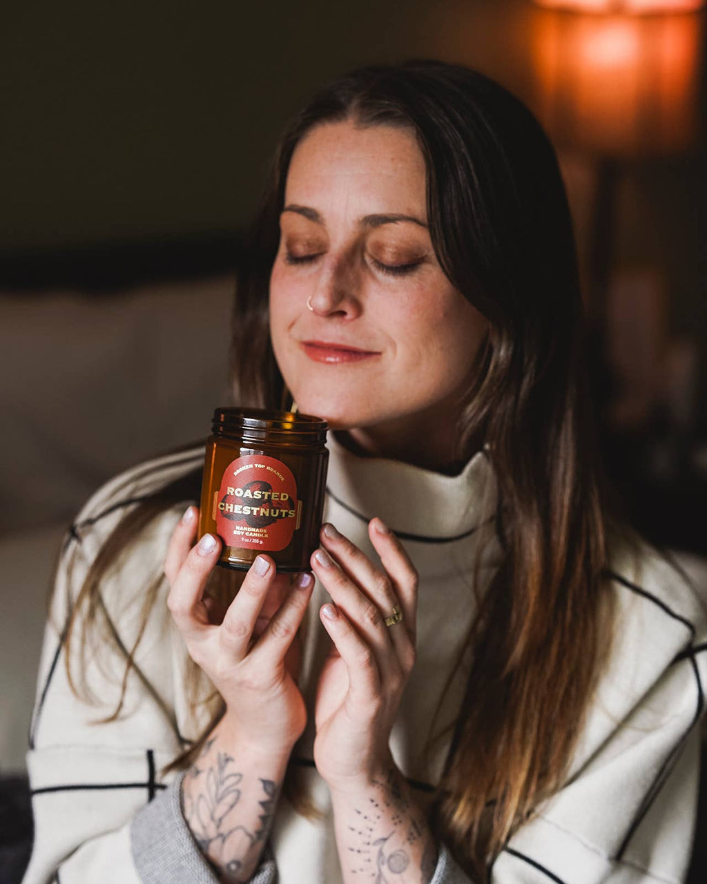 Broken Top Brands- Roasted Chestnut - 9 oz Soy Candle - Holiday Heritage