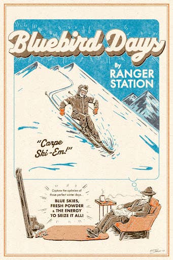 Ranger Station- Bluebird Days Candle