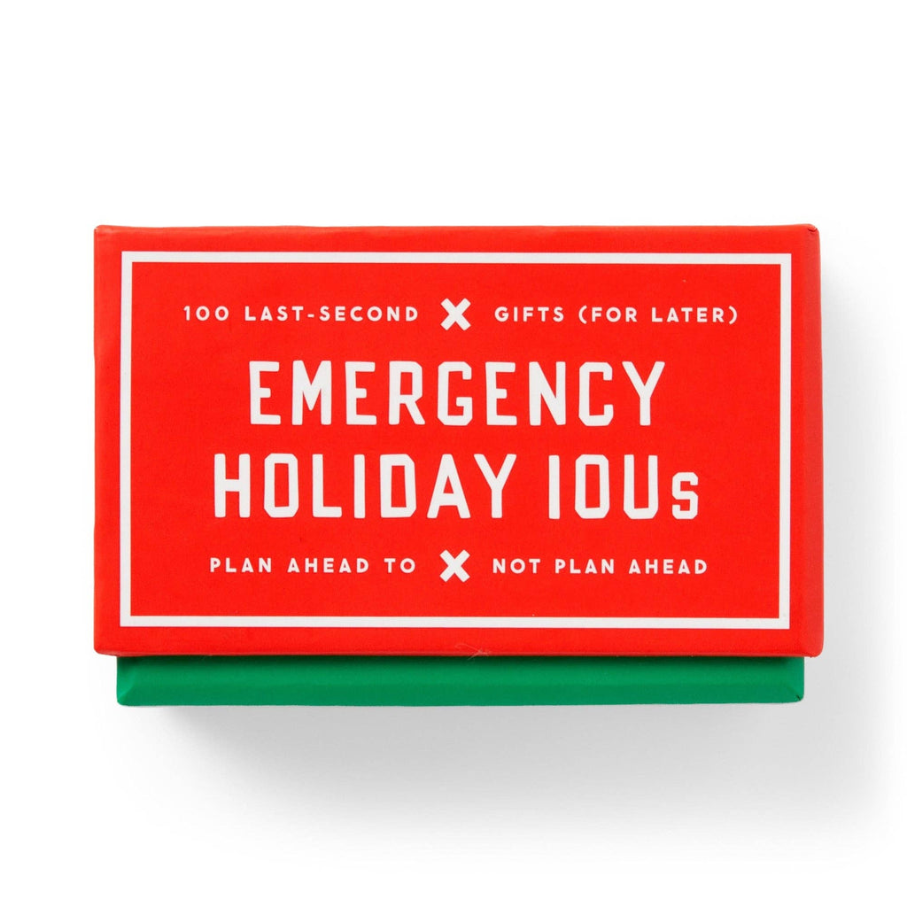 Brass Monkey- Emergency Holiday IOUs Card Set