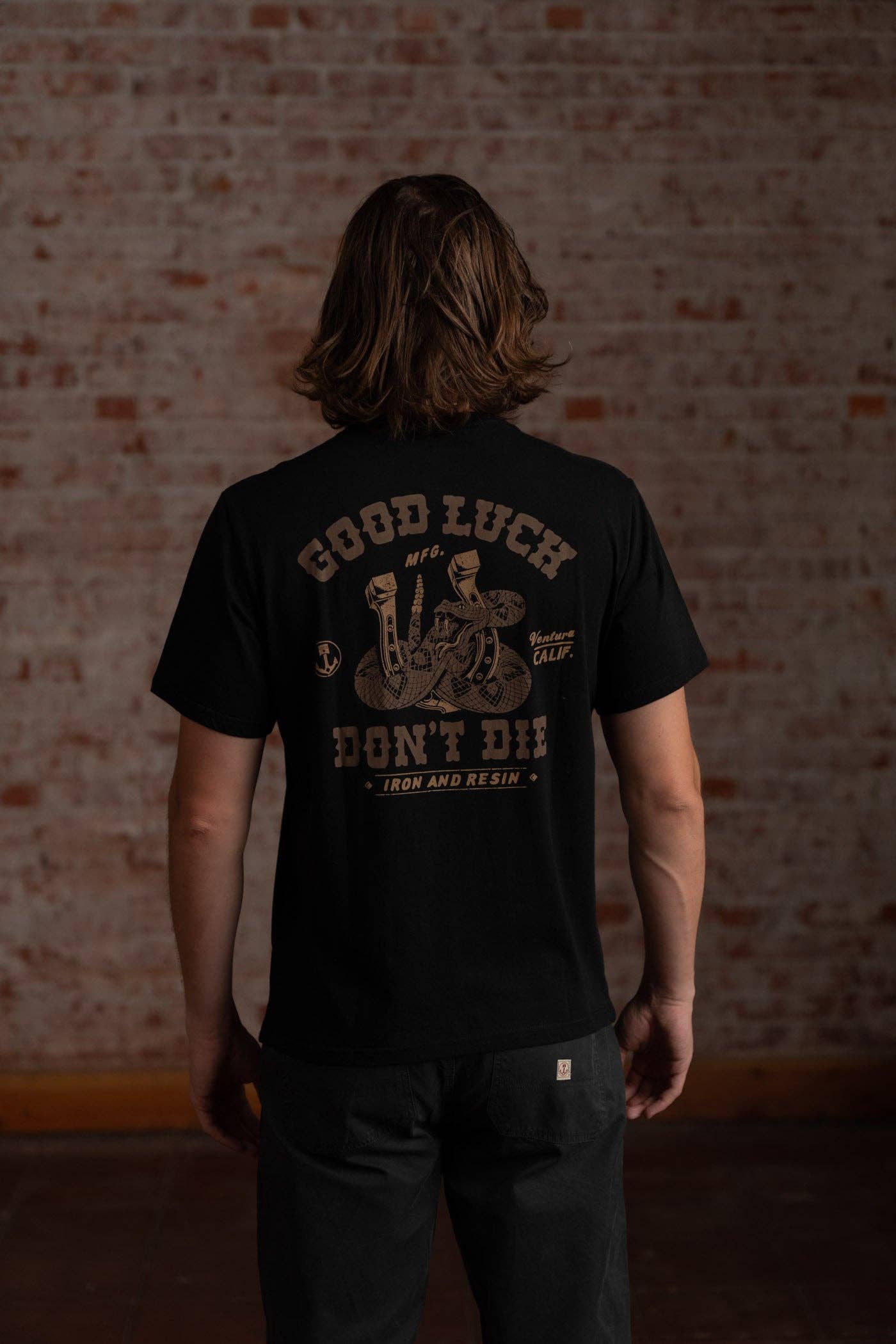 Iron & Resin- Lucky Horseshoe Tee