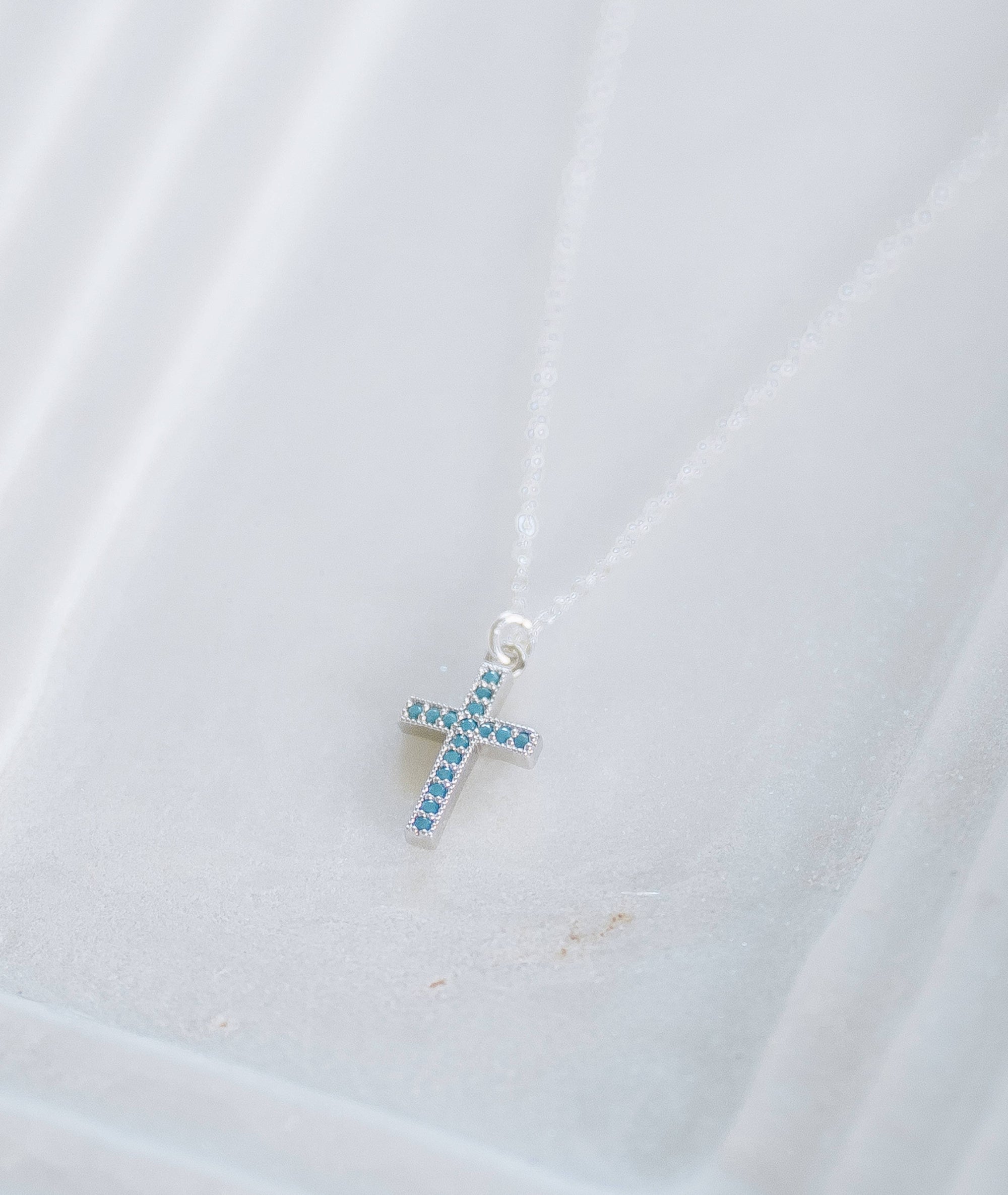 Reva Grey- Stevie Cross Necklace