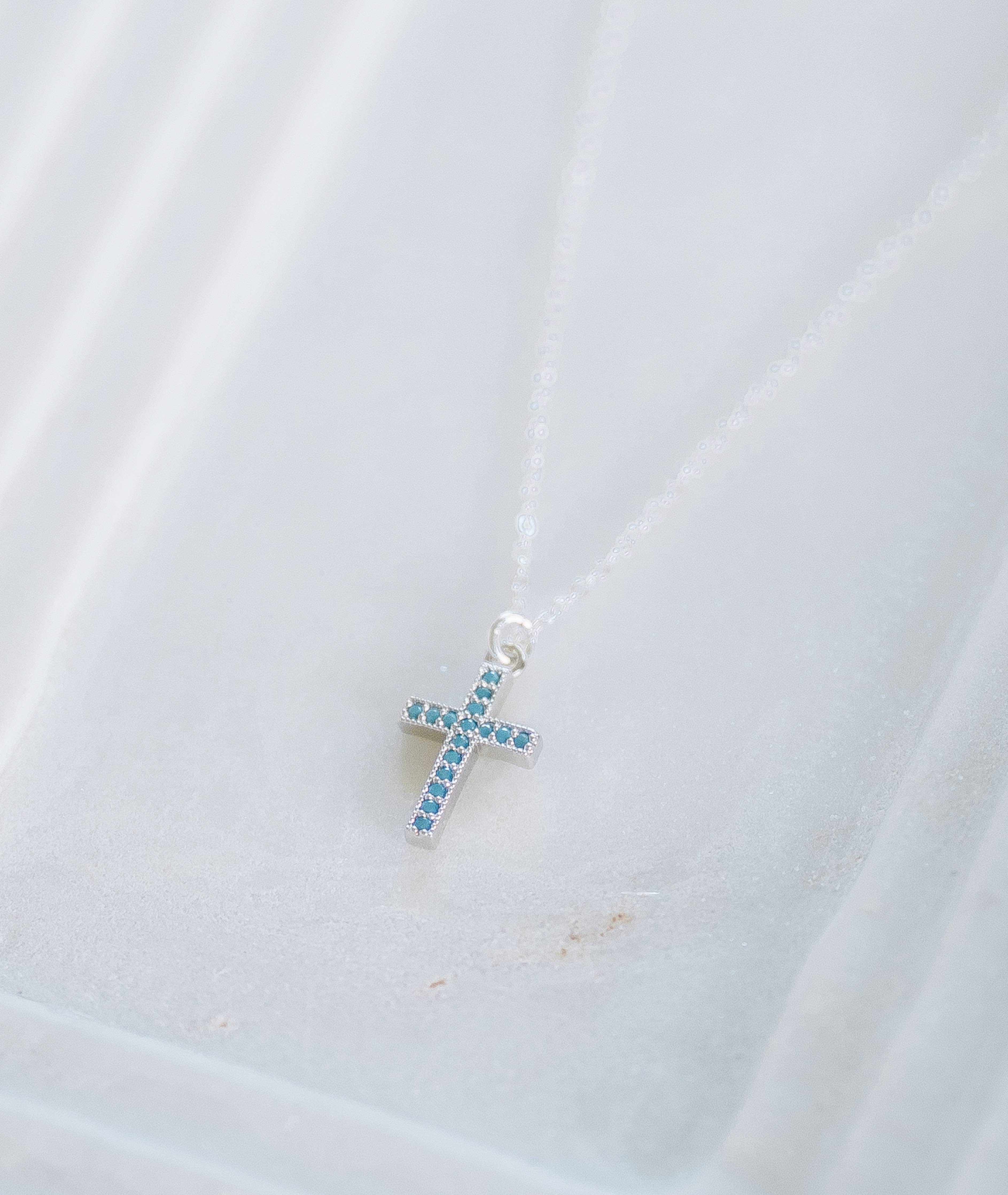 Reva Grey- Stevie Cross Necklace