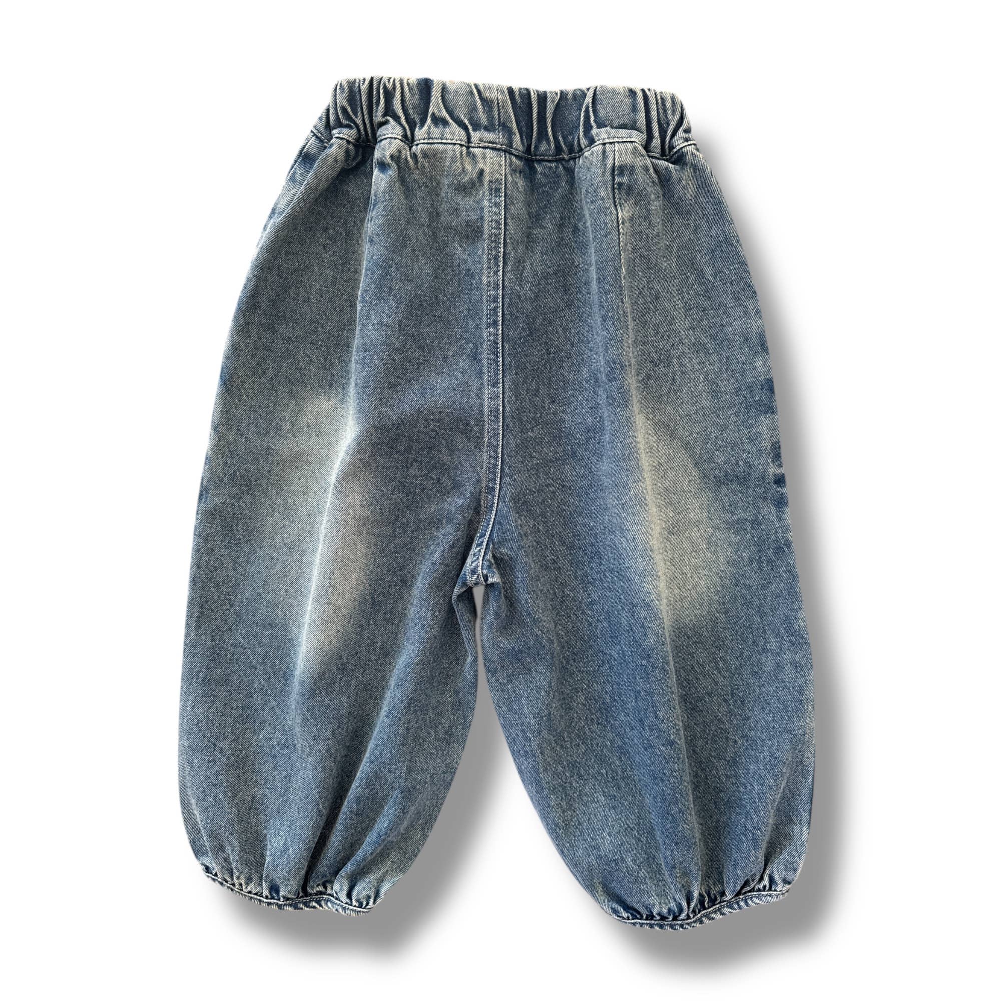 Best Day Ever- The Denim Jogger Kids Denim Baggy Pant