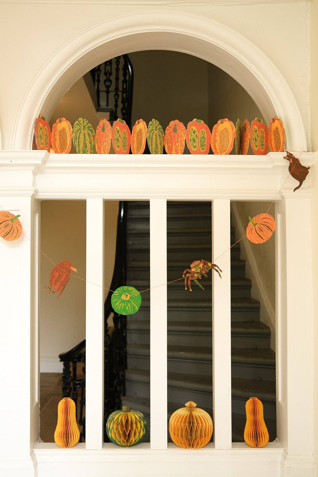 East End Press- Pumpkin Sewn Garland