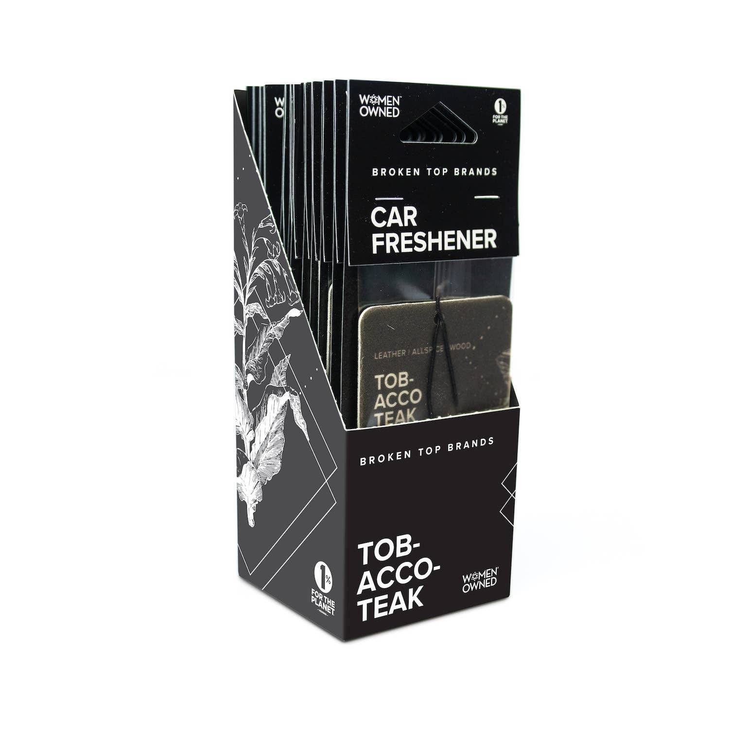 Broken Top Brands- Tobacco Teak - Car Fresheners