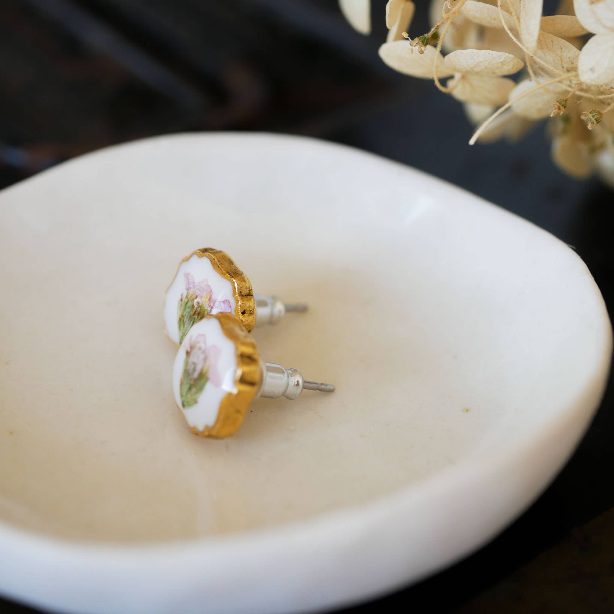 Seed & Soil- Heirloom Square Studs