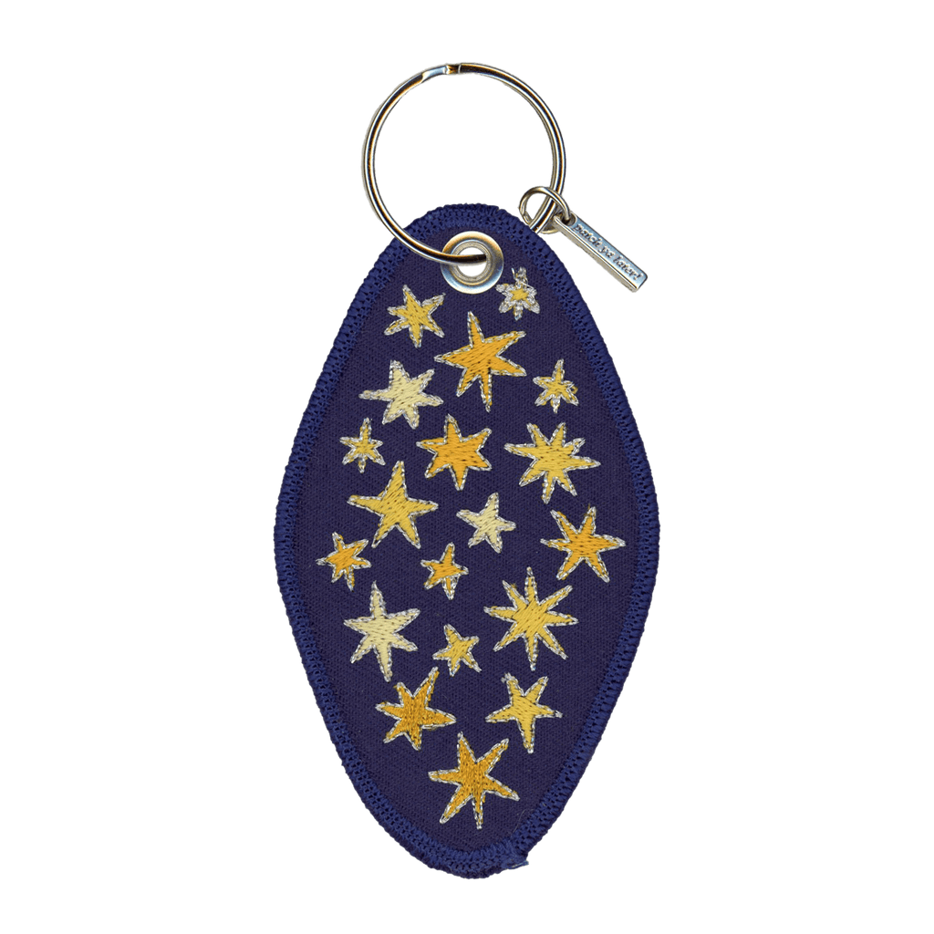 Patch Ya Later- Lucky Star Embroidered Keychain