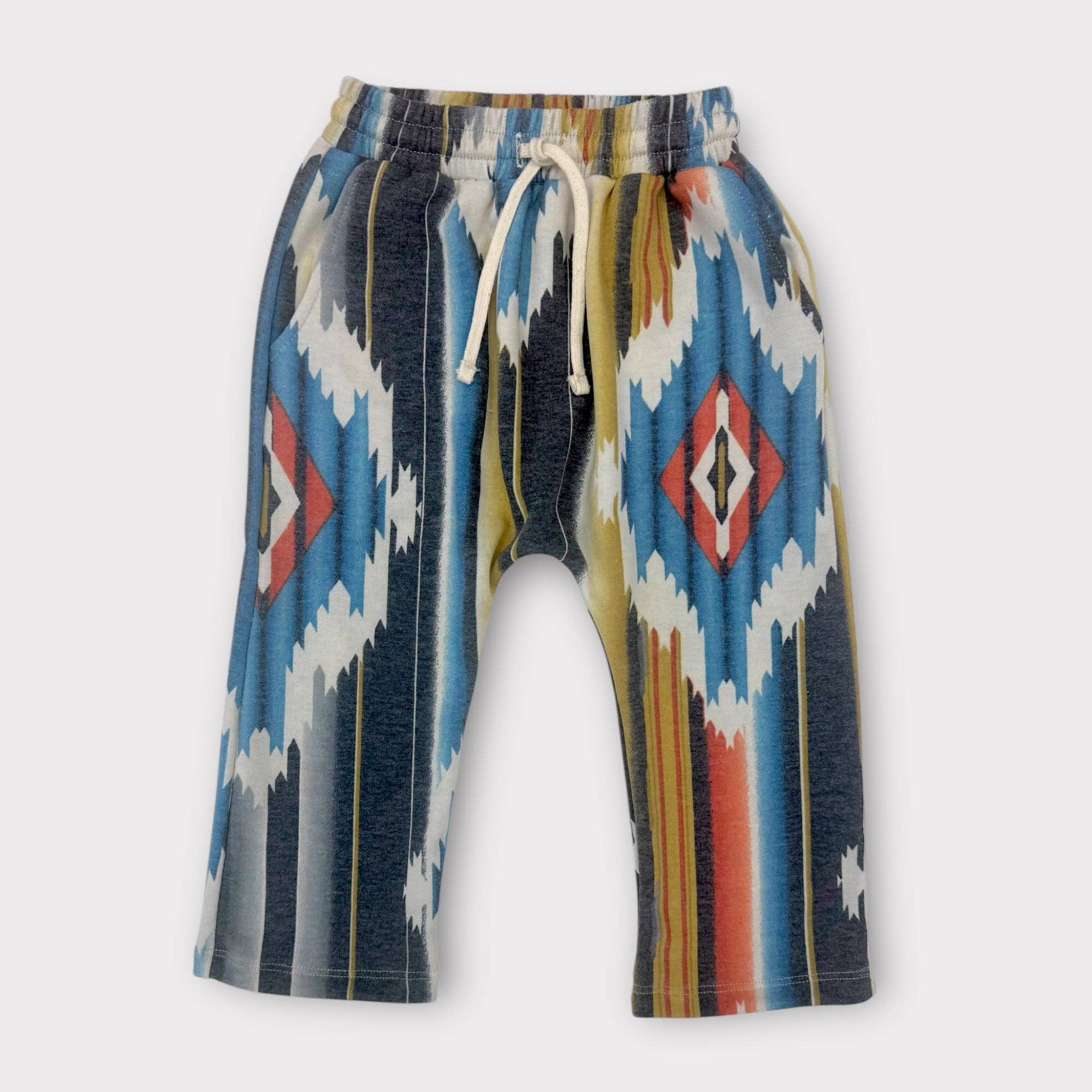 Best Day Ever- Kids Sedona Print Harem Lounge Pant
