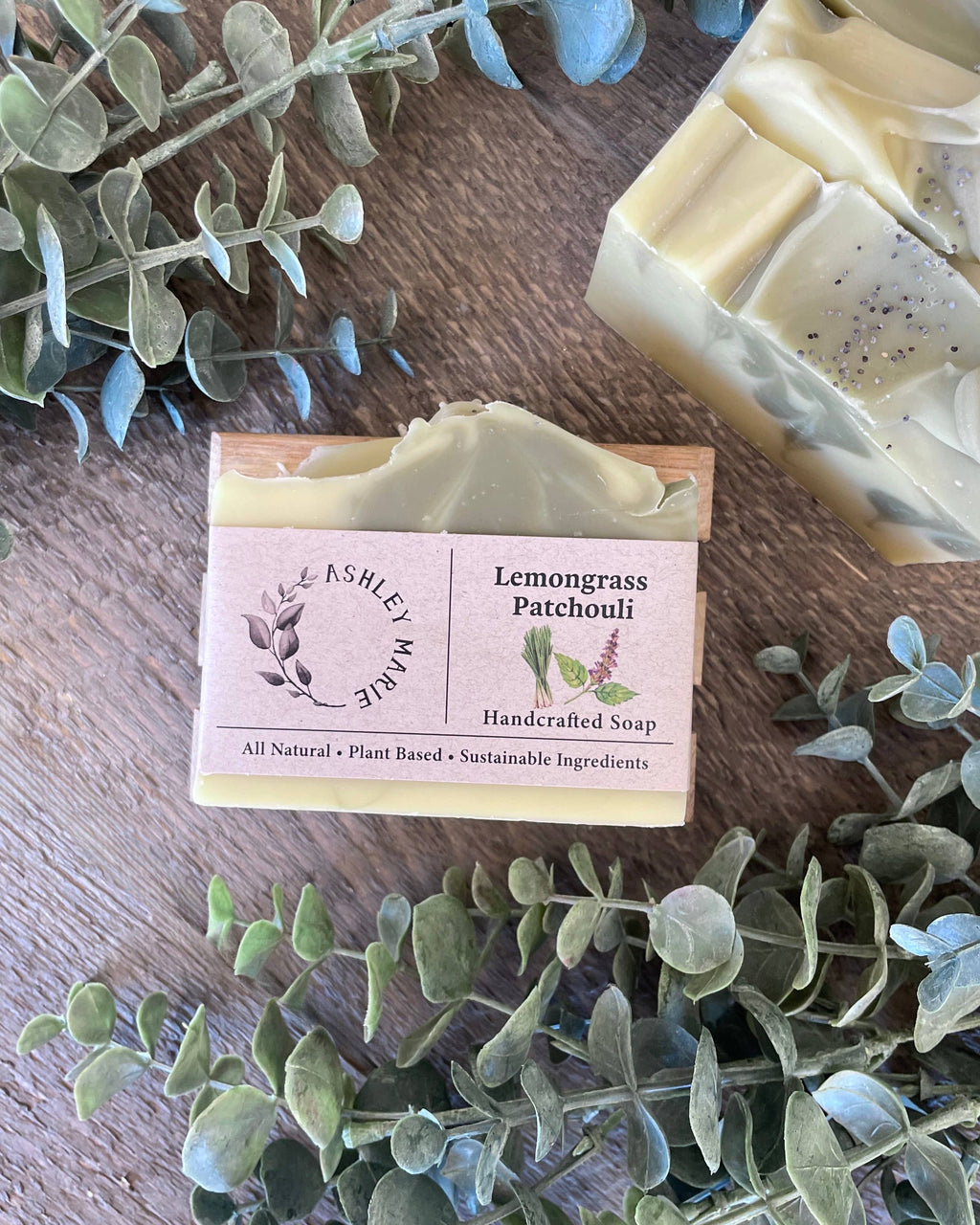 Ashley Marie Soap- Lemongrass Patchouli Bar Soap