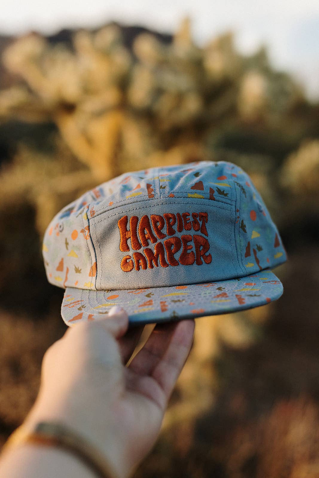 Trek Light- Happiest Camper Baby & Kids Hat