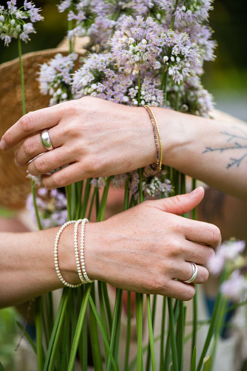 Bronwen Jewelry- Gemstone Shimmer Bracelet