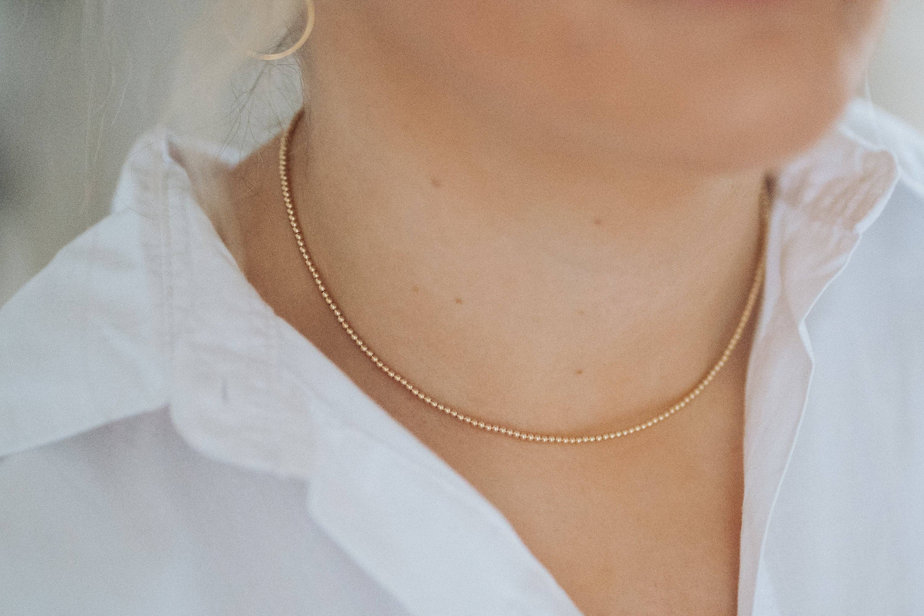 Reva Grey- Marigold Choker