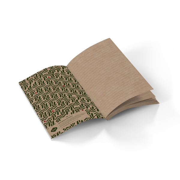 Denik- Tomatoes Kraft Layflat Notebook