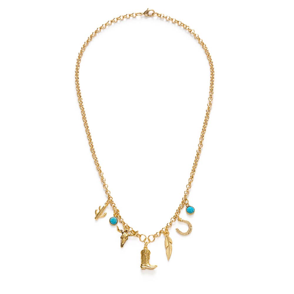 Amano Studio- Western Desert Charm Necklace
