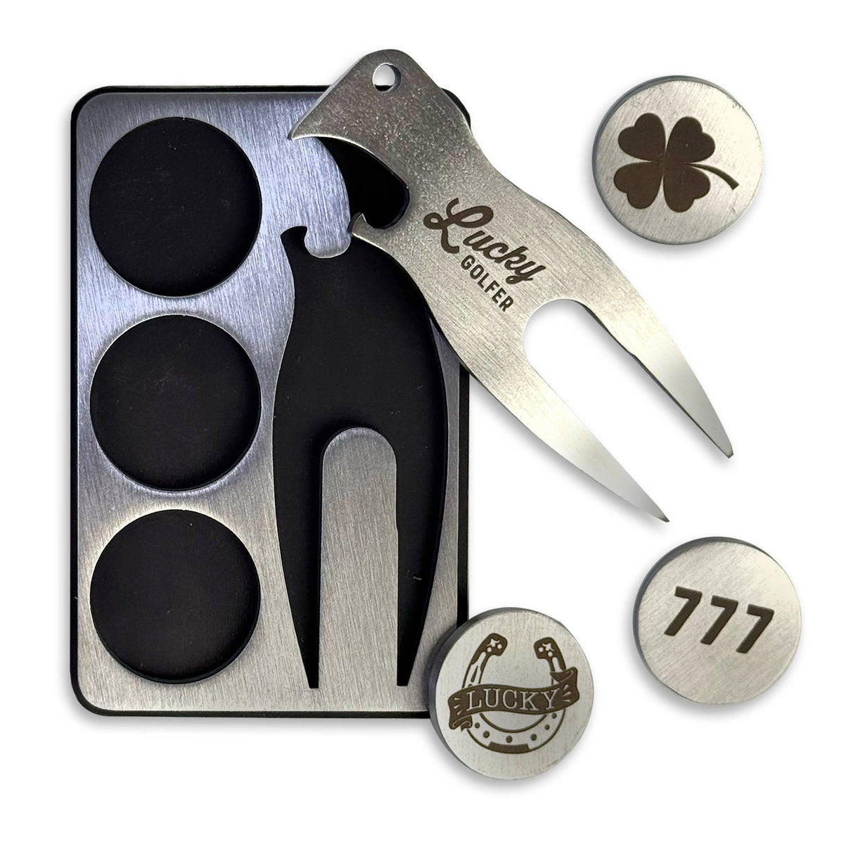 Lucky Jack- Lucky Golfer Adventure Card –  Golf Multi-Tool