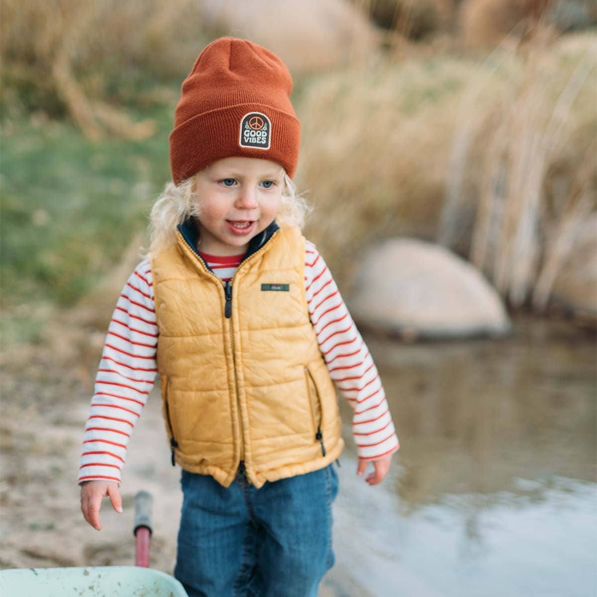 Trek Light- Good Vibes Baby & Kids Beanie