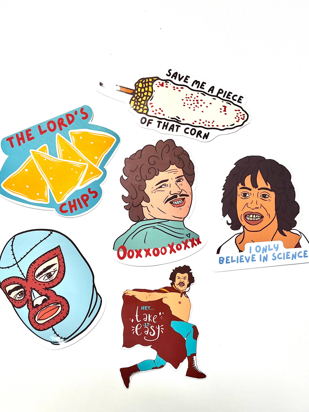 Gaec Studio- Nacho Libre Pop Cultue Sticker
