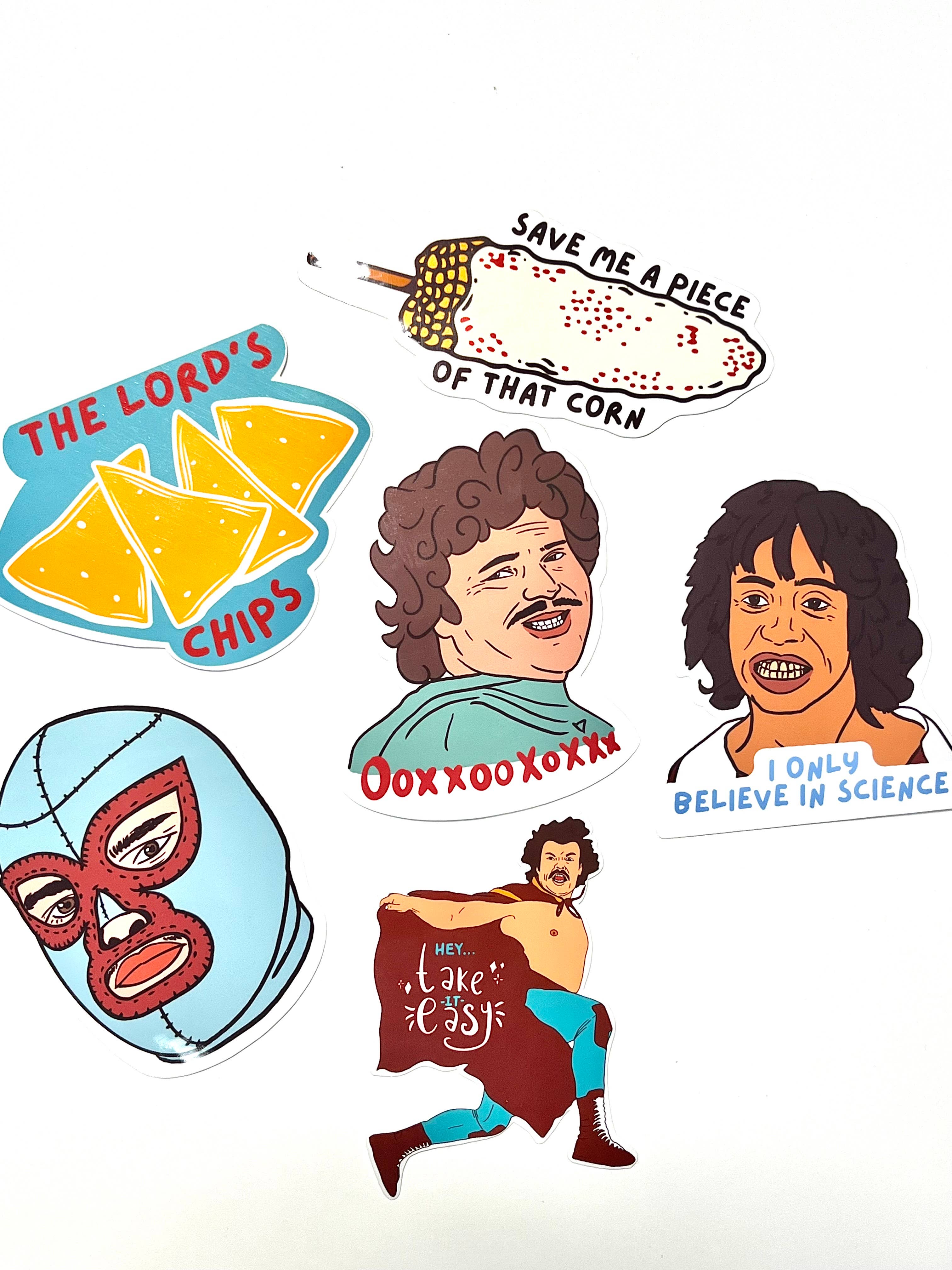 Gaec Studio- Nacho Libre Pop Cultue Sticker