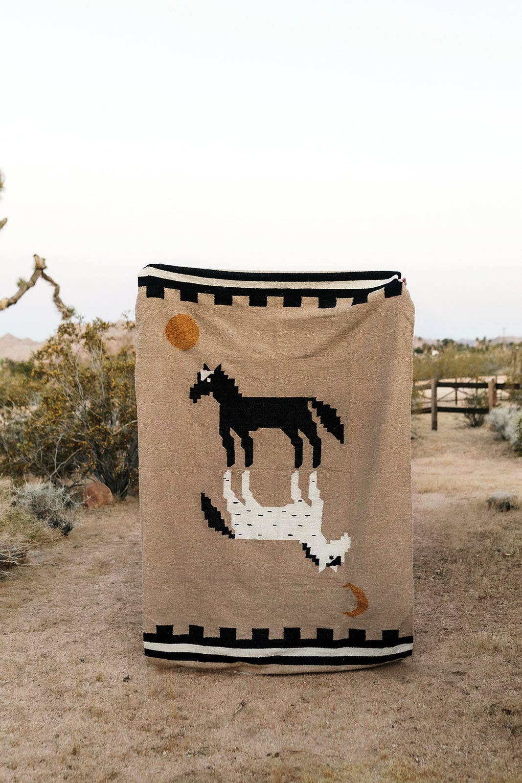 Tribe and True- Wild Harmony // Handwoven Blanket