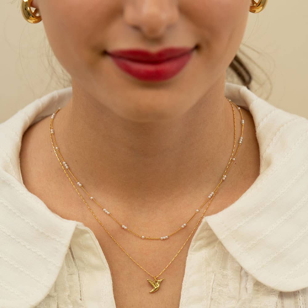 Amano Studio- Hummingbird Necklace