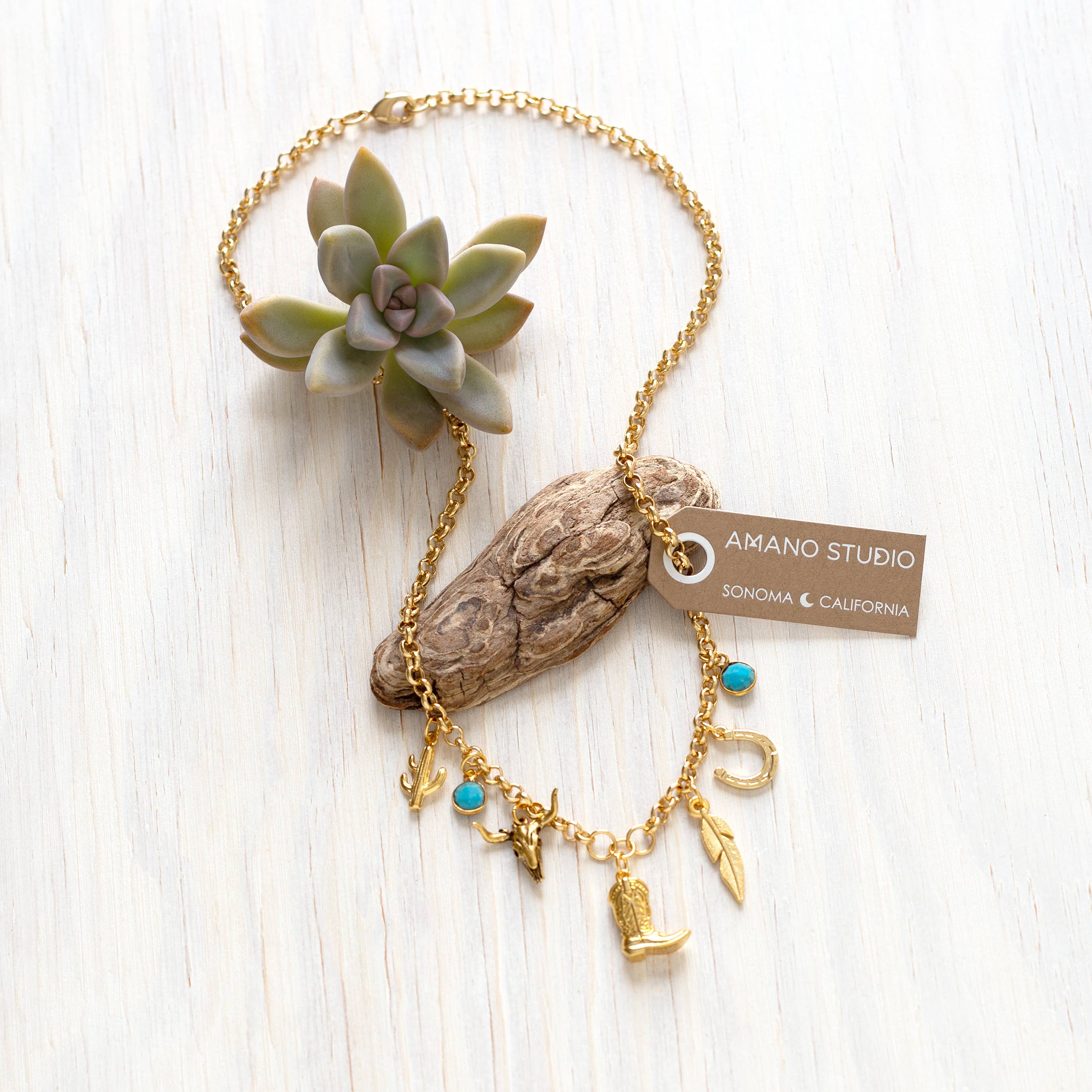 Amano Studio- Western Desert Charm Necklace