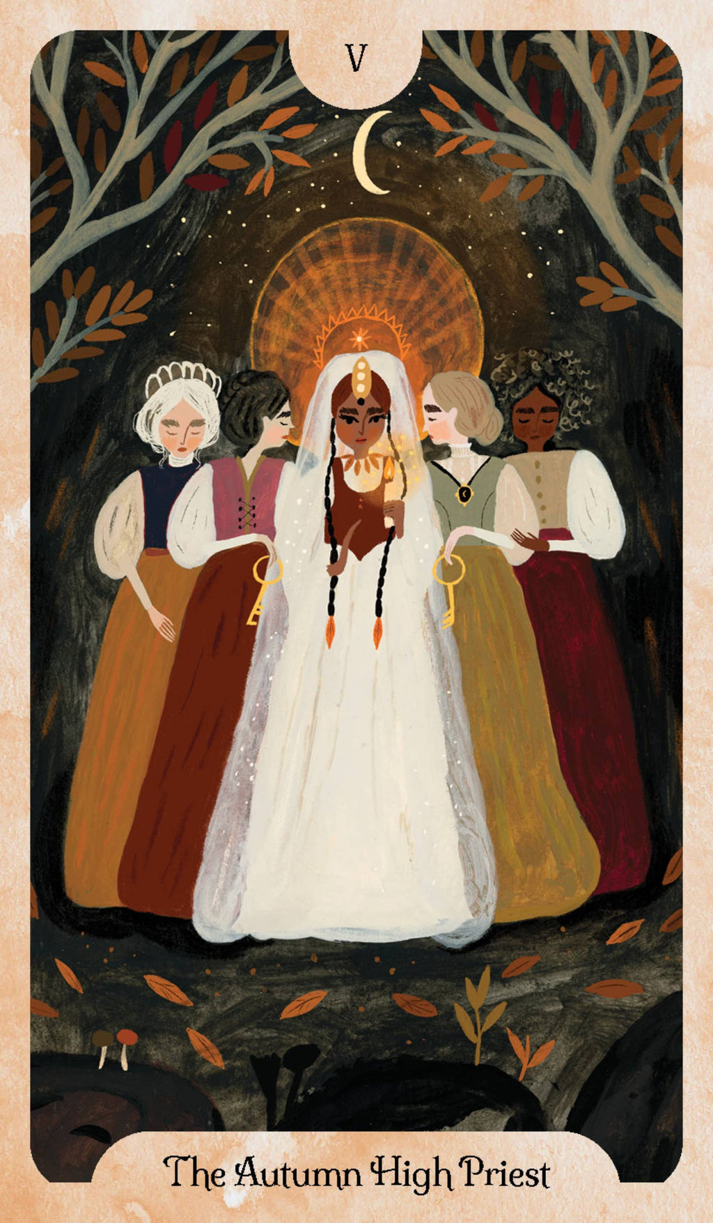 Simon & Schuster- Seasons of the Witch Autumn Tarot by Lorriane Anderson