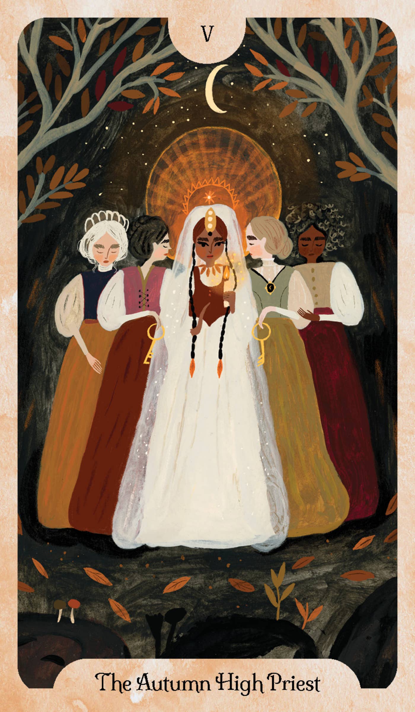 Simon & Schuster- Seasons of the Witch Autumn Tarot by Lorriane Anderson