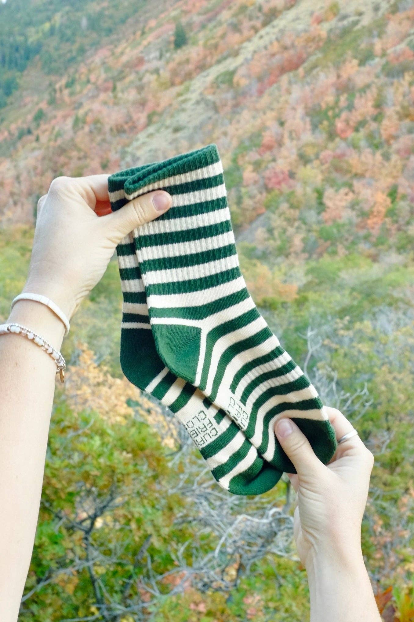 First Summer- Classic Striped Crew Socks