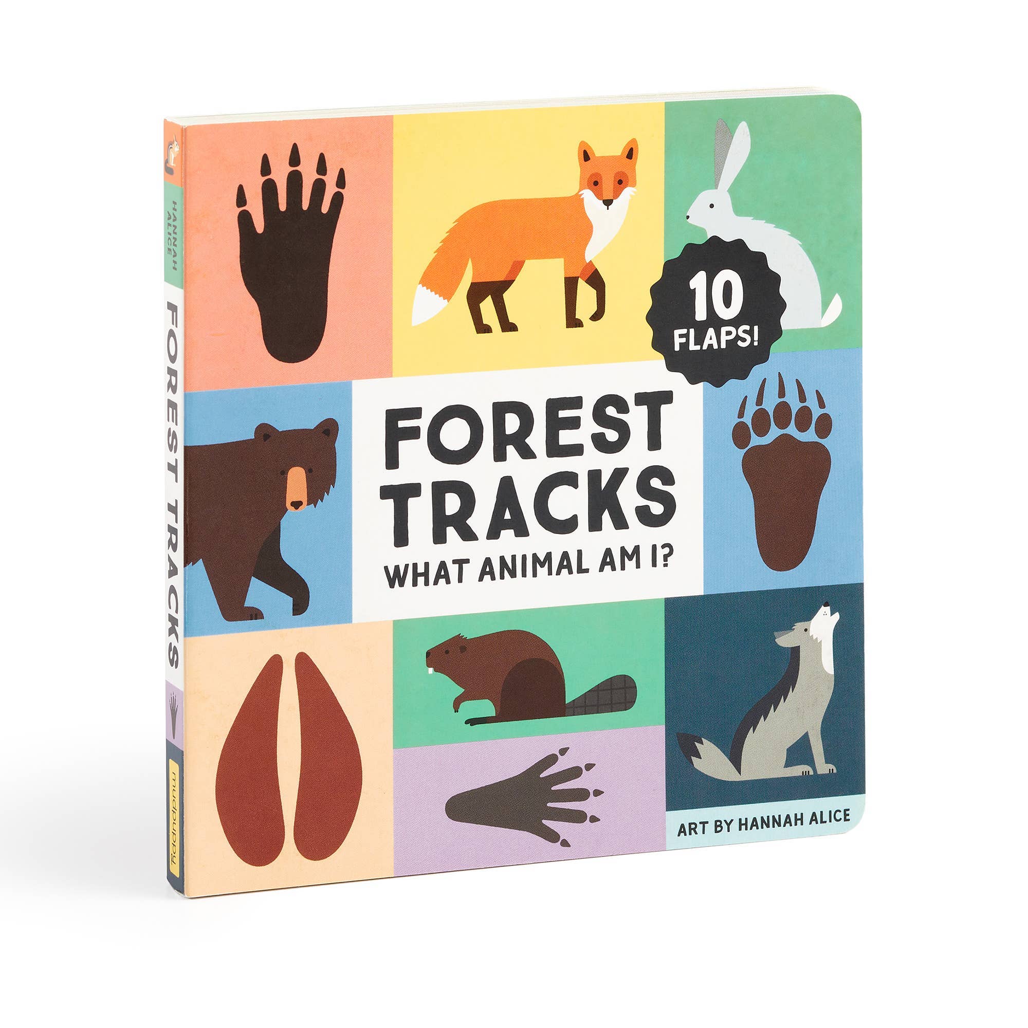 Chronicle Books- Forest Tracks: What Animal Am I? Lift-the-Flap Board Book