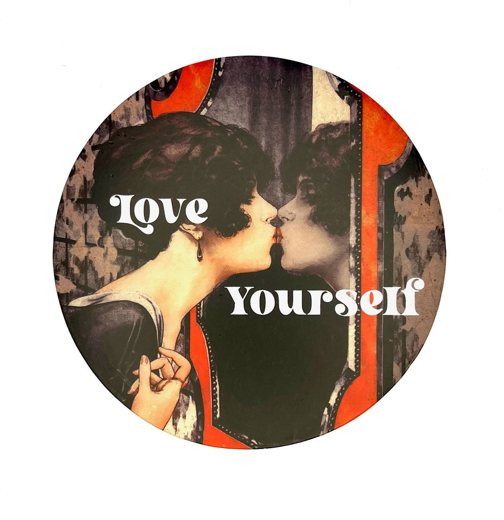 The Twentieth- Love Yourself Vinyl Sticker 4 in