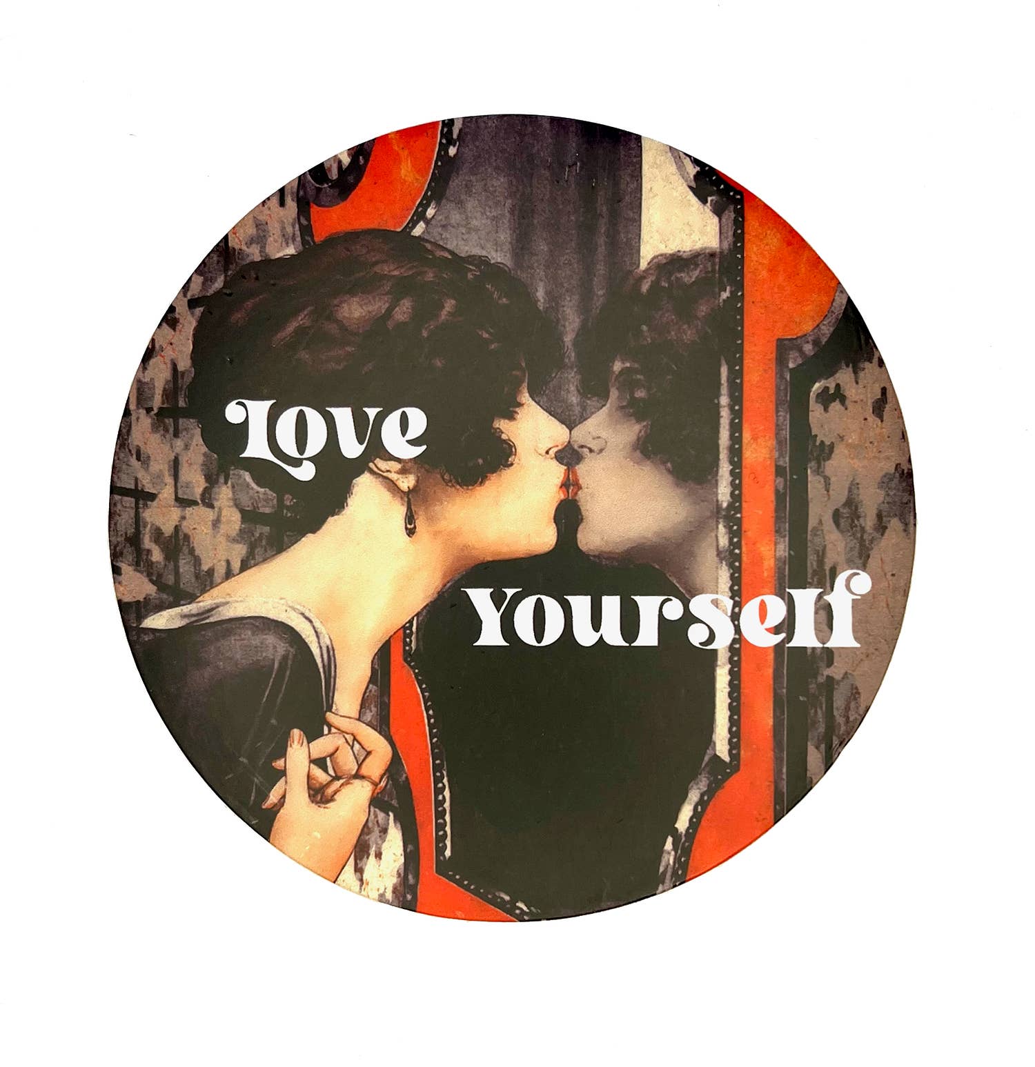 The Twentieth- Love Yourself Vinyl Sticker 4 in