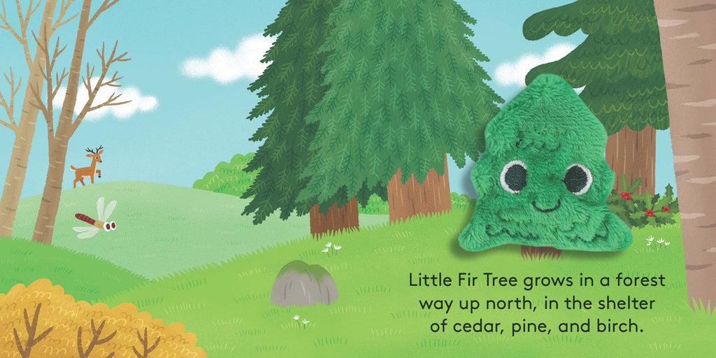 Chronicle Books- Little Fir Tree: Finger Puppet Book