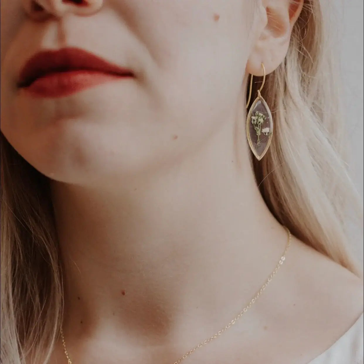Seed & Soil- Marquise Earrings