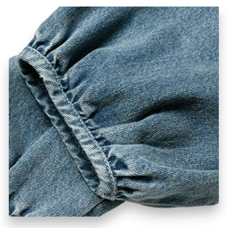 Best Day Ever- The Denim Jogger Kids Denim Baggy Pant