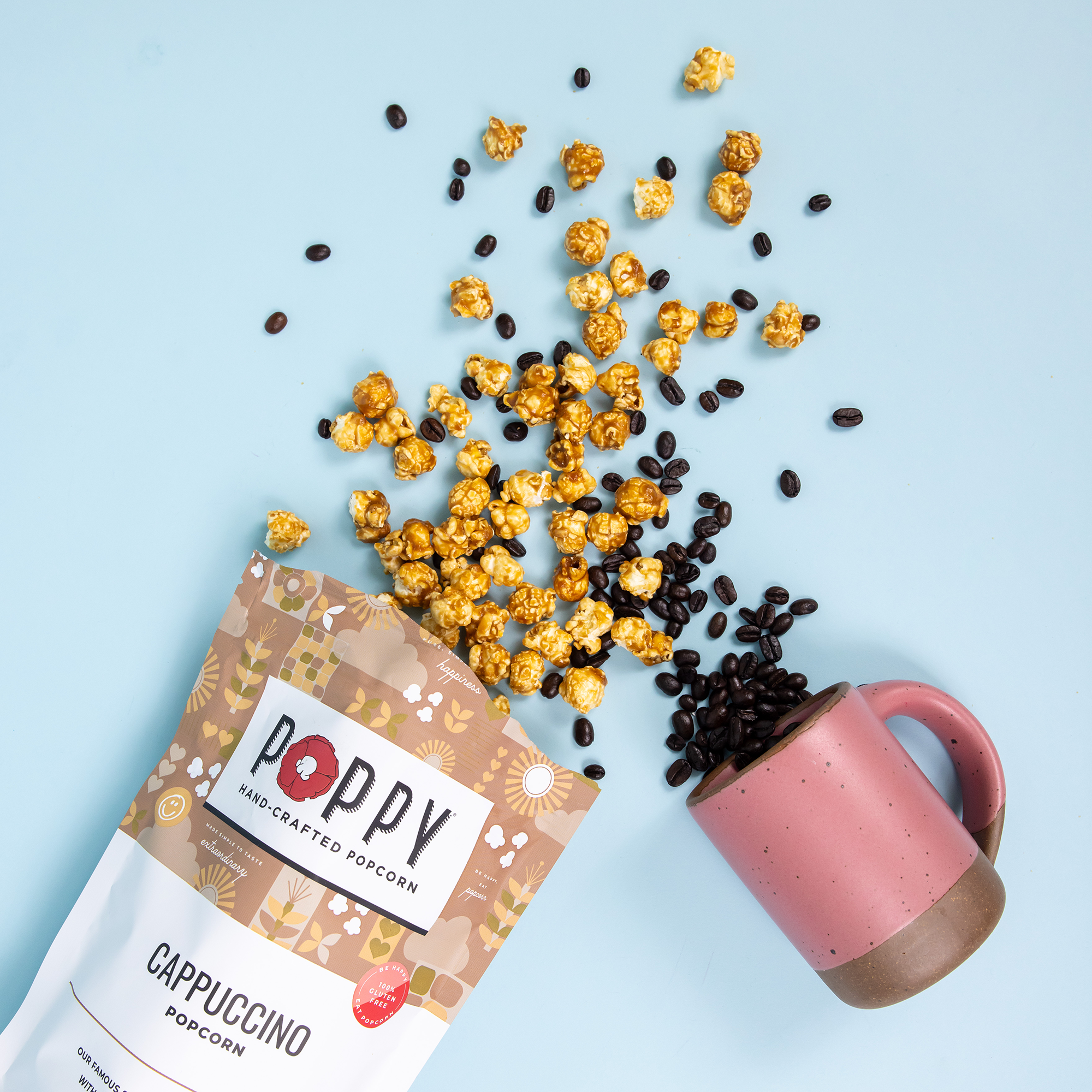 Poppy Popcorn- Cappuccino Popcorn