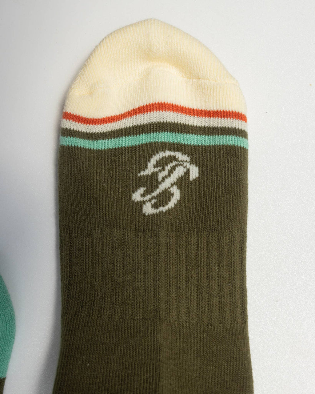 Shop Good- A-OK Smiley Embroidered Socks