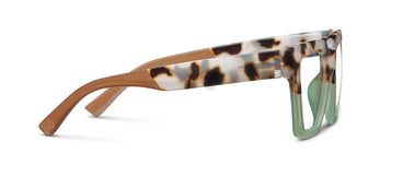 Peepers- Take a Bow Chai Tortoise/Green