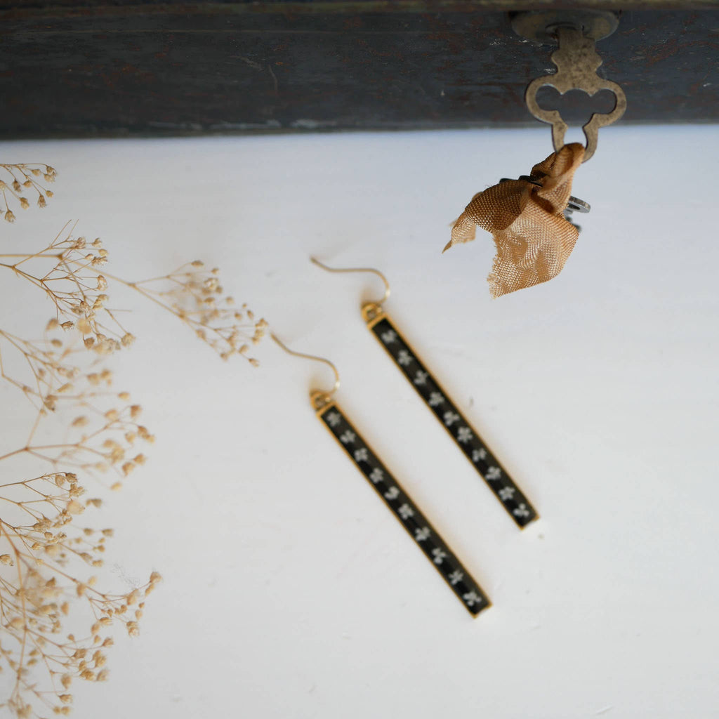 Seed & Soil- Queen Anne's Lace Cascading Earrings