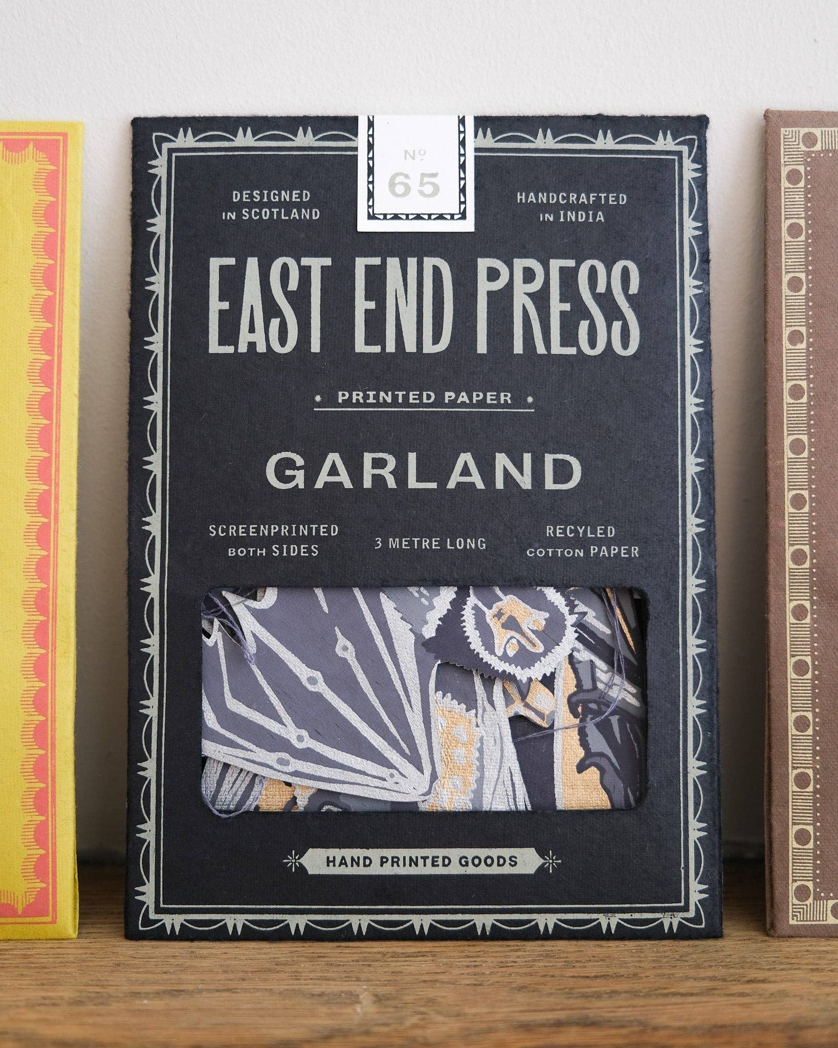 East End Press- Bats Sewn Garland