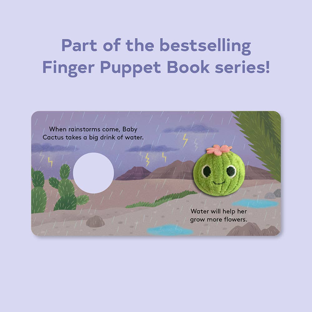 Chronicle Books- Baby Cactus: Finger Puppet Book