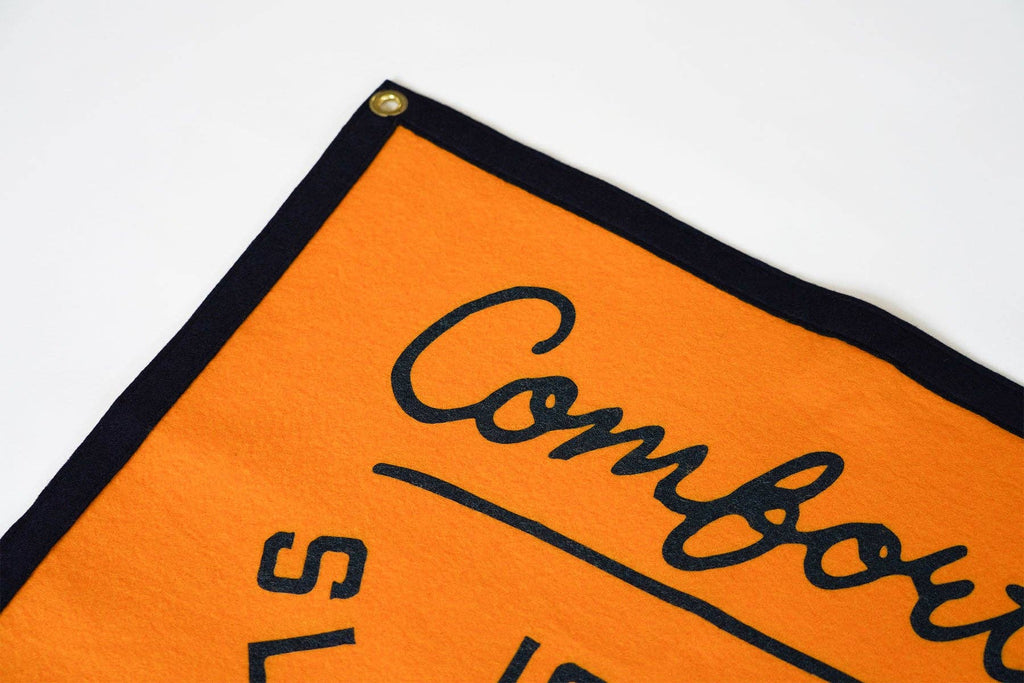 Oxford Pennant- Comfort is a Slow Death Camp Flag