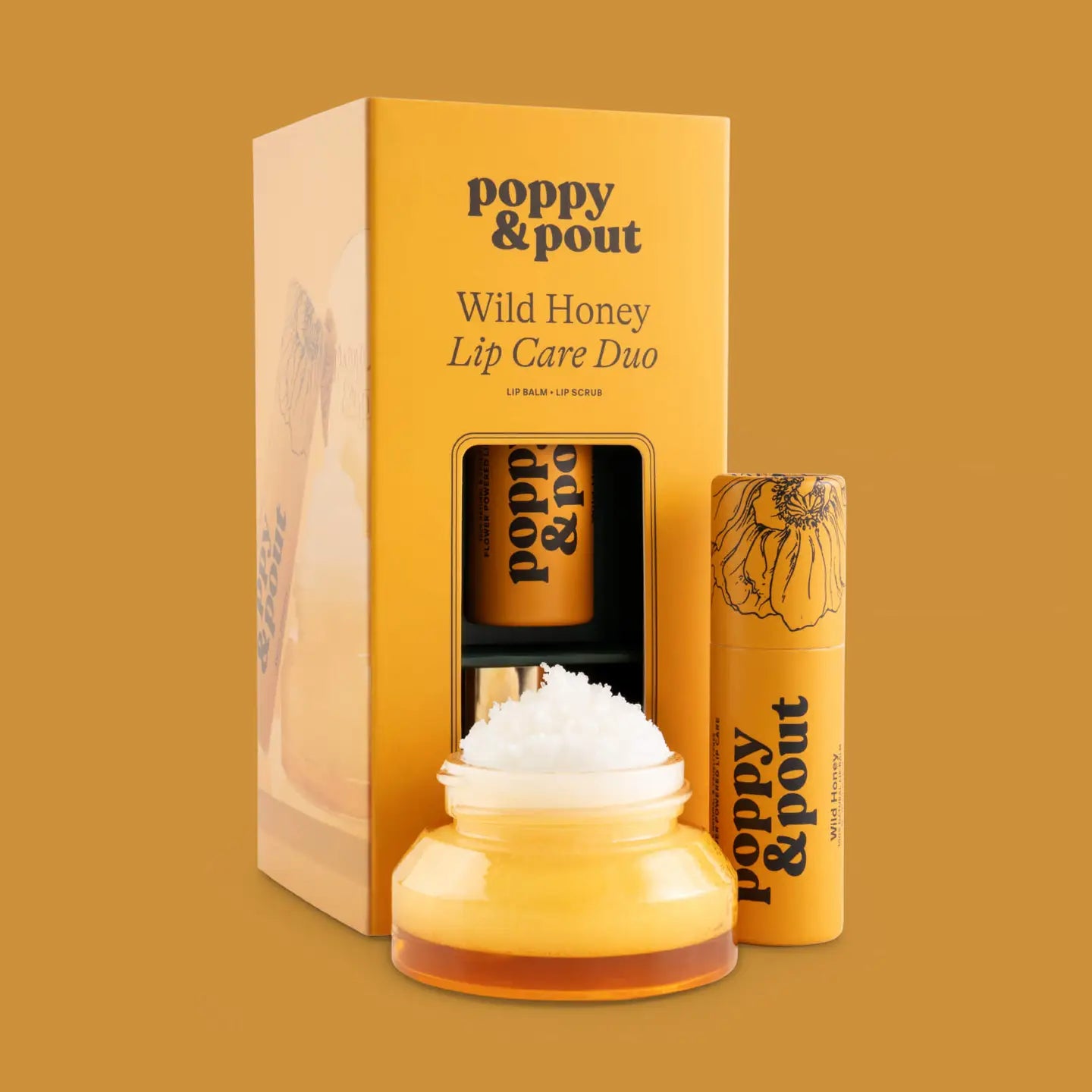 Poppy & Pout- Lip Care Duo